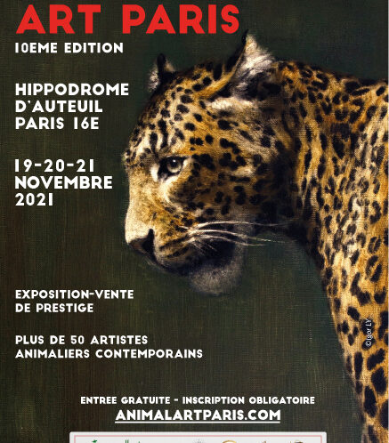 Affiche exposition Animal Art Paris