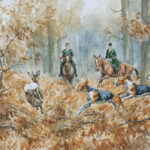 Rallye Pic'Hardi Chantilly - Aquarelle 20x30 - A4516